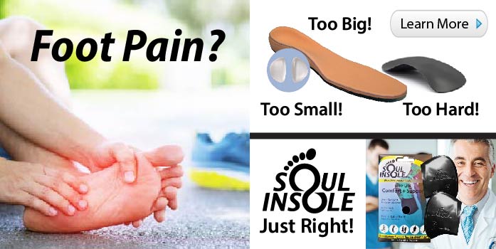 20% member rate at Soul Insole