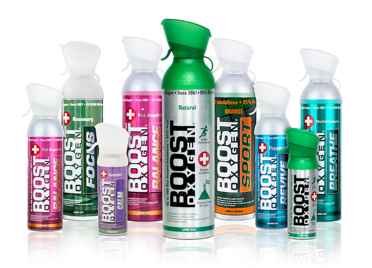20% member rate at Boost Oxygen